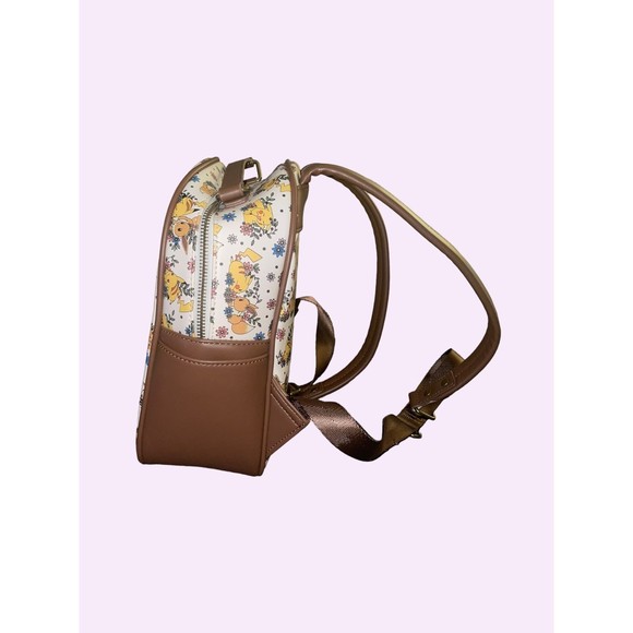Loungefly Pokémon Pikachu & Eevee Floral Mini Backpack - Picture 3 of 5